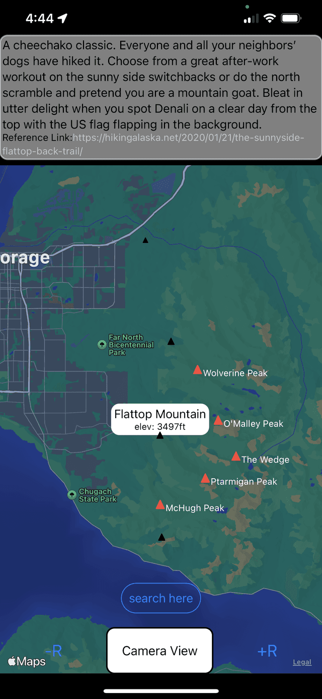 Cheechako app feature showcase